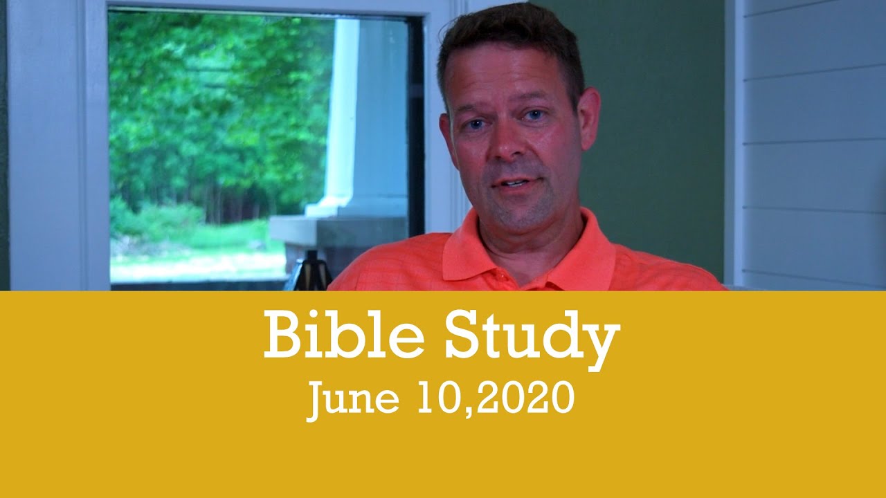 Bible Study (6/10/2020): A Cloud of Witnesses